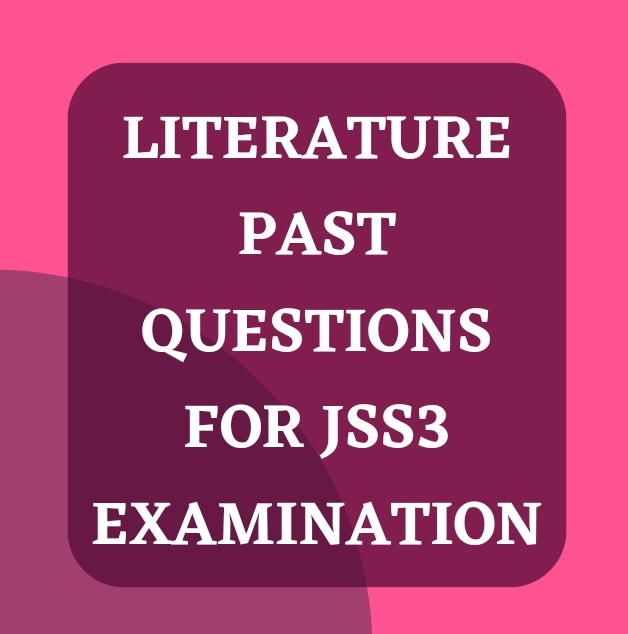 literature objective questions for jss3